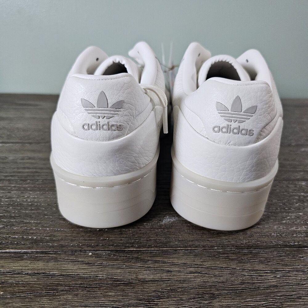 adidas Rivalry Lux Low Men's Cloud White/Ivory/Core‎ Black Sneakers Size 10 - Picture 8 of 16